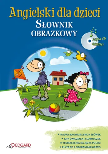 Okładka: Angielski dla dzieci - Słownik obrazkowy