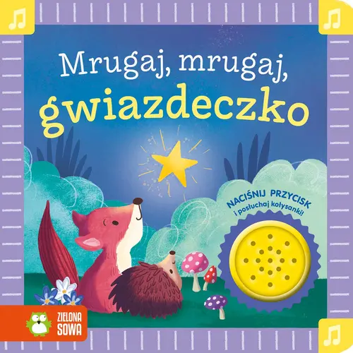 Okładka: Mrugaj, mrugaj, gwiazdeczko. Książka grająca