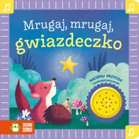 Okładka: Mrugaj, mrugaj, gwiazdeczko. Książka grająca