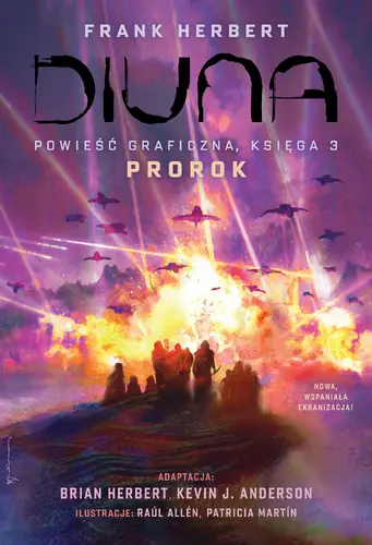 Okładka: Diuna. Powieść graficzna. Księga 3. Prorok