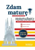 Okładka: Zdam maturę! 2024 Język hiszpański, egzamin pisemny, poziom podstawowy. Matura w formule 2023