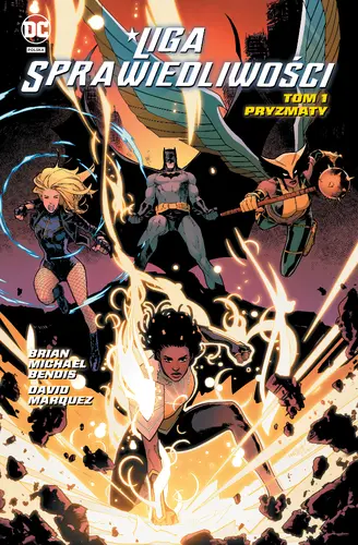 Okładka: Liga Sprawiedliwości. Pryzmaty. Tom 1