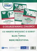Okładka: Pewny start O dojrzewaniu Chłopcy Co warto wiedzieć o sobie? / Blog Tomka / Będę mężczyzną