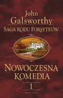 Okładka: Saga rodu Forsyte'ów. Nowoczesna komedia. Tom 1: Biała małpa