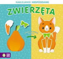 Okładka: Naklejanki niespodzianki. Zwierzęta