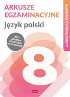 Okładka: Arkusze egzaminacyjne. Język polski