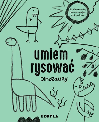 Okładka: Umiem rysować dinozaury