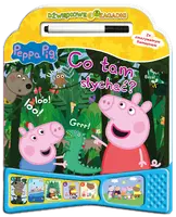 Okładka: Peppa Pig. Dźwiękowe zagadki. Co tam słychać