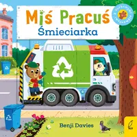Okładka: Miś Pracuś. Śmieciarka