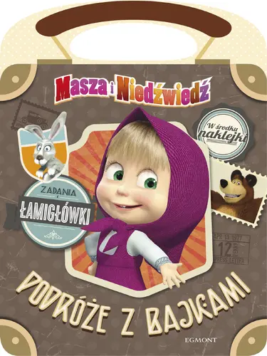 Okładka: Masza i Niedźwiedź. Podróże z bajkami