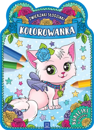 Okładka: Zwierzaki słodziaki. Kolorowanka