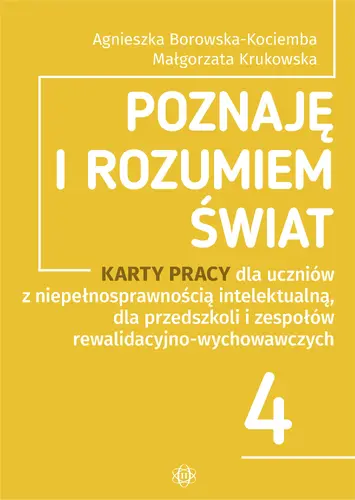 Okładka: Poznaję i rozumiem świat. Część 4