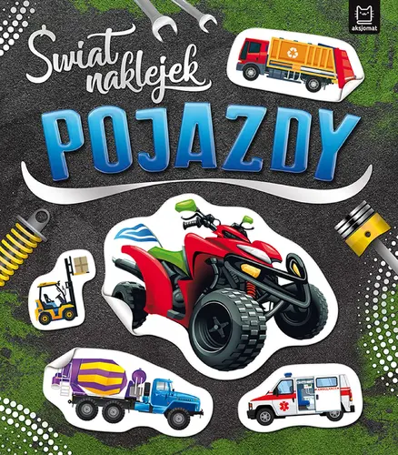 Okładka: Świat naklejek. Pojazdy