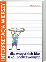 Okładka: Interpretacja wierszy - szkoła podstawowa