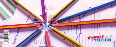 Okładka: Twój tydzień 2019 w formacie 1/2 A4