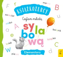 Okładka: Książkożercy. Elementarz. Czytanie metodą sylabową