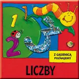 Okładka: Z gąsienicą poznajemy liczby