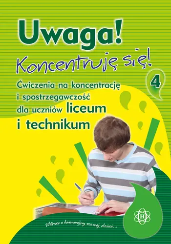 Okładka: Uwaga! Koncentruję się! Część 4