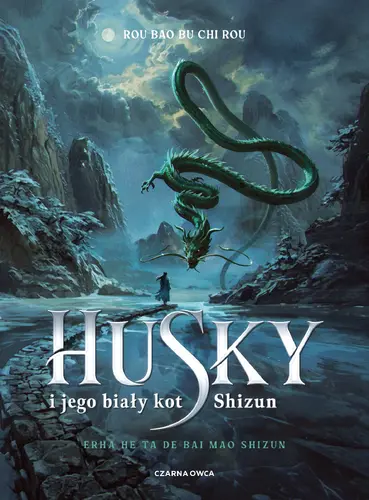 Okładka: Husky i jego biały kot Shizun