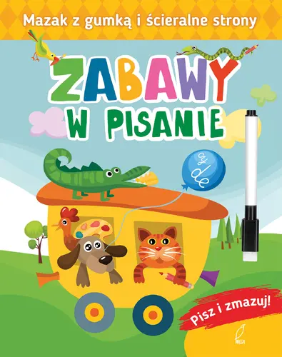 Okładka: Pisz i zmazuj. Zabawy w pisanie