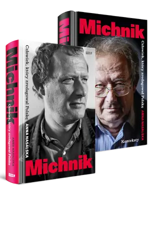 Okładka: Michnik. Człowiek, który zredagował Polskę