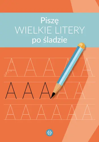 Okładka: Piszę wielkie litery po śladzie