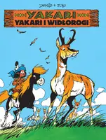 Okładka: Yakari. Tom 23. Yakari i widłorogi