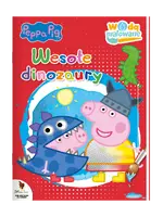 Okładka: Peppa Pig. Wodą malowane. Wesołe dinozaury