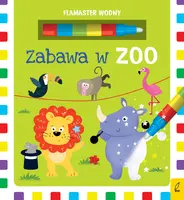 Okładka: Flamaster wodny. Zabawa w zoo