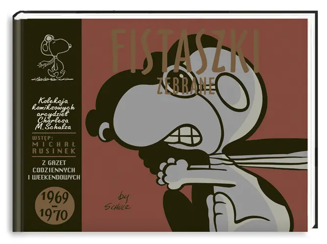 Okładka: Fistaszki zebrane 1969-1970