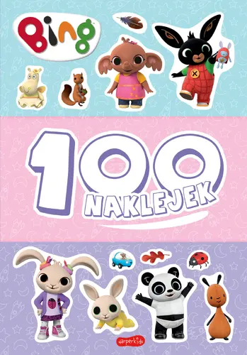 Okładka: Bing. 100 naklejek. Książeczka z naklejkami