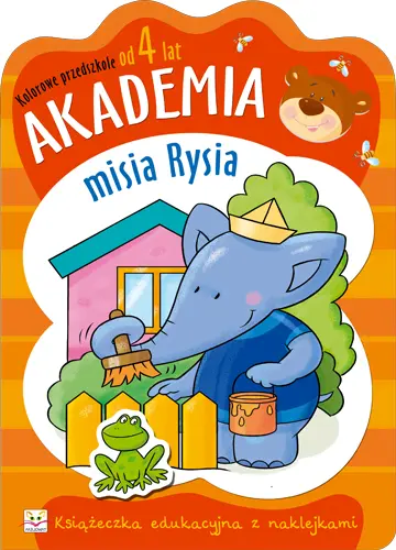 Okładka: Akademia misia Rysia od 4 lat