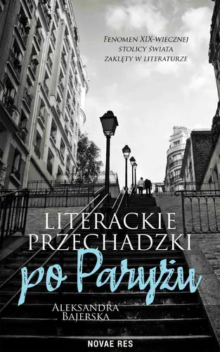 Okładka: Literackie przechadzki po Paryżu