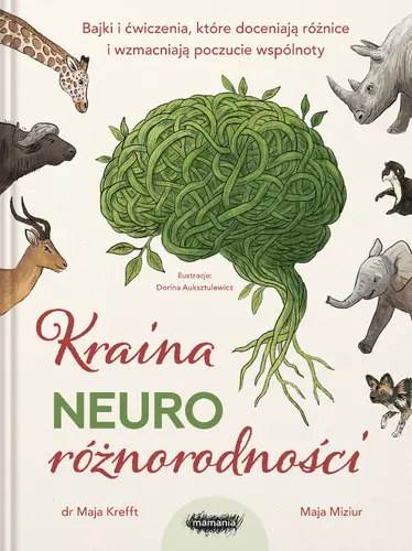 Okładka: Kraina neuroróżnorodności