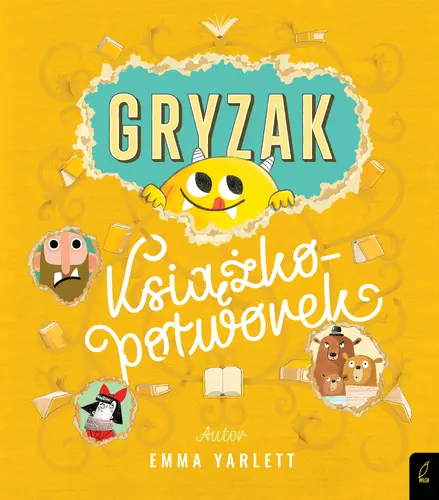 Okładka: Gryzak. Książkopotworek