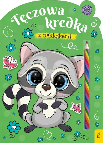 Okładka: Tęczowa kredka. Szop