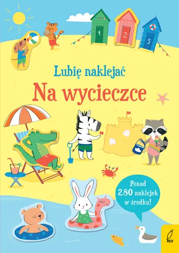 Okładka: Lubię naklejać. Na wycieczce