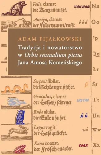 Okładka: Tradycja i nowatorstwo w Orbis sensualium pictus Jana Amosa Komeńskiego
