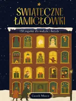 Okładka: Świąteczne łamigłówki. 150 zagadek dla małych i dużych