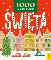 Okładka: 1000 naklejek. Święta