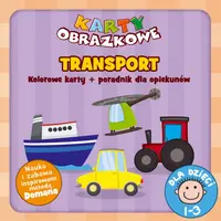Okładka: Karty obrazkowe dla dzieci - Transport