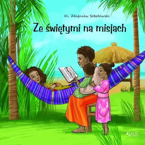 Okładka: Ze świętymi na misjach