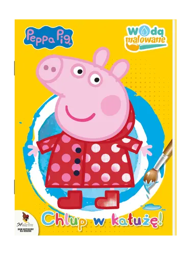 Okładka: Peppa Pig. Wodą malowane cz.9 Chlup w kałużę!