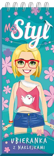 Okładka: Mój styl. Ubieranka z naklejkami