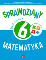 Okładka: Sprawdziany dla klasy 6.Matematyka