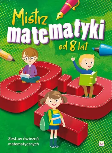 Okładka: Mistrz matematyki od 8 lat
