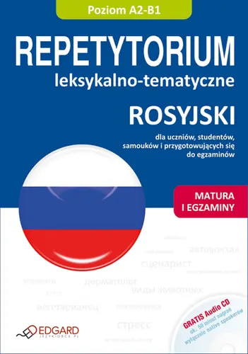 Okładka: Rosyjski - Repetytorium leksykalno-tematyczne A2-B1