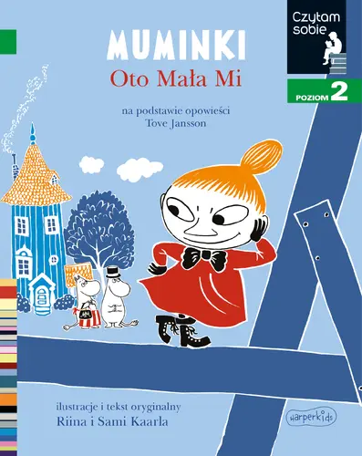Okładka: Muminki. Oto Mała Mi. Czytam sobie. Poziom 2