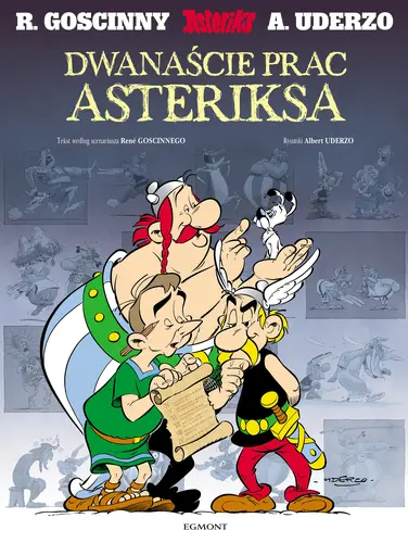 Okładka: Dwanaście prac Asteriksa