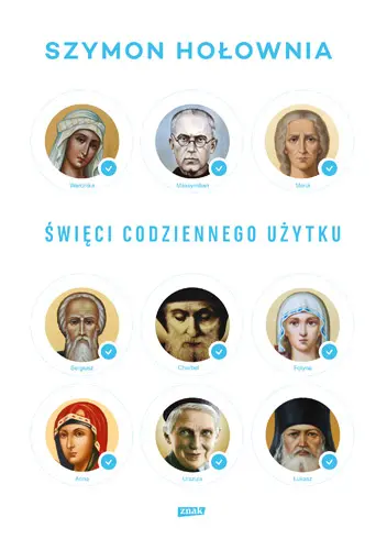 Okładka: Święci codziennego użytku